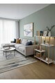 Corp biblioteca, Hanah Home, Peka220, 85x106x30 cm, PAL, Alb