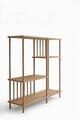 Corp biblioteca, Hanah Home, Peka220, 85x106x30 cm, PAL, Maro