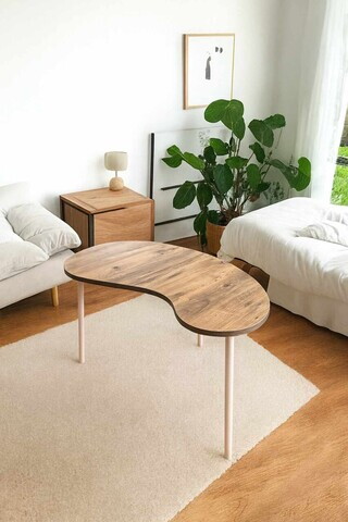 Masuta de cafea, Hanah Home, Peka-221, 100x47x48 cm, PAL, Pin