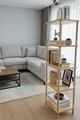 Corp biblioteca, Hanah Home, Pk261, 60x136x25 cm, PAL, Maro