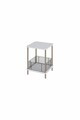 Masuta, Hanah Home, Pk-0026, 45x58x38 cm, PAL, Alb/Negru