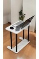 Masuta laptop, Hanah Home, Ck15, 60x65x35 cm, PAL, Alb