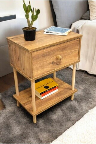 Noptiera, Hanah Home, Peka-0002, 50x64.4x32 cm, PAL, Pin
