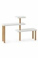 Raft de bucatarie, Hanah Home, Ck31C, 66x37x13.5 cm, PAL, Alb