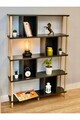 Corp biblioteca, Hanah Home, Peka-0045, 90x137x20 cm, PAL, Antracit