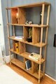Corp biblioteca, Hanah Home, Peka-0045, 90x137x20 cm, PAL, Pin