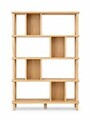 Corp biblioteca, Hanah Home, Peka-0045, 90x137x20 cm, PAL, Maro