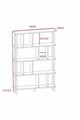 Corp biblioteca, Hanah Home, Peka-0045, 90x137x20 cm, PAL, Maro