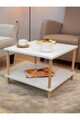 Masuta de cafea, Hanah Home, Peka-0049, 60x42.5x60 cm, PAL, Alb