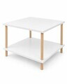 Masuta de cafea, Hanah Home, Peka-0049, 60x42.5x60 cm, PAL, Alb