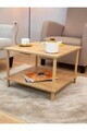 Masuta de cafea, Hanah Home, Peka-0049, 60x42.5x60 cm, PAL, Maro