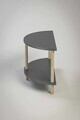 Masuta de cafea, Hanah Home, Peka-0007, 60x42x30 cm, PAL, Antracit