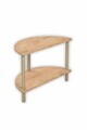 Masuta de cafea, Hanah Home, Peka-0007, 60x42x30 cm, PAL, Maro