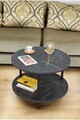Masuta de cafea, Hanah Home, Peka-0008, PAL, Marmura