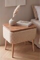 Masuta, Hanah Home, Pkpuf02S, 60x65x30 cm, PAL, Bej