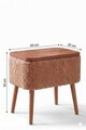 Masuta, Hanah Home, Pkpuf02S, 60x65x30 cm, PAL, Bej