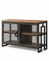 Comoda TV, Hanah Home, Peka9110, 90x54x36 cm, PAL, Nuc / Negru