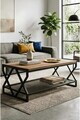 Masuta de cafea, Hanah Home, Peka9119, 90x50x50 cm, PAL, Lydia / Negru
