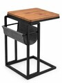 Masuta, Hanah Home, Pk9114, 45x64x45 cm, PAL, Nuc / Negru