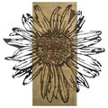 Decoratiune de perete, Rama de Oro -2, Metal, Rama din lemn (grosime 3 cm), Verde/Negru