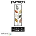 Decoratiune de perete, Lindo-3, Metal, Grosime: 0,6 mm, Multicolor