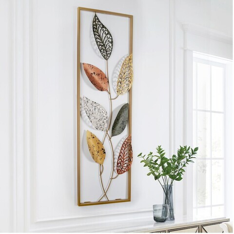 Decoratiune de perete, Lindo-4, Metal, Grosime: 0,6 mm, Multicolor
