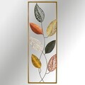 Decoratiune de perete, Lindo-4, Metal, Grosime: 0,6 mm, Multicolor
