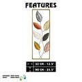 Decoratiune de perete, Lindo-4, Metal, Grosime: 0,6 mm, Multicolor