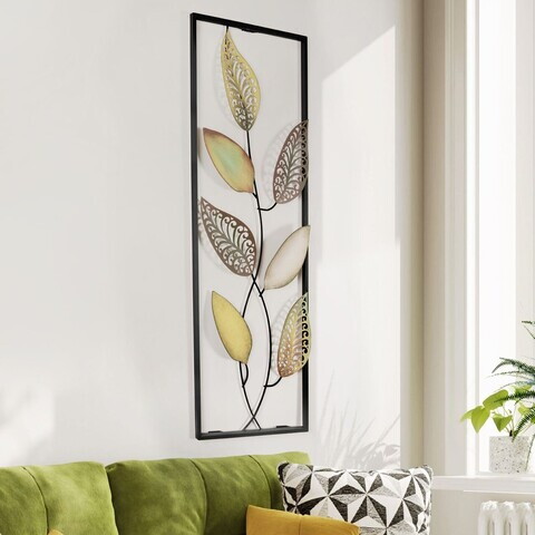 Decoratiune de perete, Lindo-5, Metal, Grosime: 0,6 mm, Multicolor