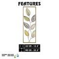 Decoratiune de perete, Lindo-6, Metal, Grosime: 0,6 mm, Multicolor