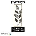 Decoratiune de perete, Lindo-7, Metal, Grosime: 0,6 mm, Multicolor