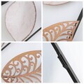 Decoratiune de perete, Lindo-8, Metal, Grosime: 0,6 mm, Multicolor