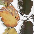 Decoratiune de perete, Casado-5, Metal, Dimensiuni: 117 x 2 x 57 cm, Multicolor