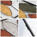 Decoratiune de perete, Bilgen -4, Metal, Grosime: 0,6 mm, Multicolor