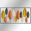 Decoratiune de perete, Bilgen -4, Metal, Grosime: 0,6 mm, Multicolor