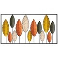 Decoratiune de perete, Bilgen -4, Metal, Grosime: 0,6 mm, Multicolor