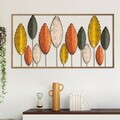 Decoratiune de perete, Bilgen -5, Metal, Grosime: 0,6 mm, Multicolor