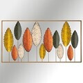 Decoratiune de perete, Bilgen -5, Metal, Grosime: 0,6 mm, Multicolor
