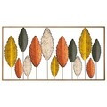 Decoratiune de perete, Bilgen -5, Metal, Grosime: 0,6 mm, Multicolor