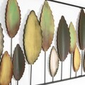 Decoratiune de perete, Bilgen -6, Metal, Grosime: 0,6 mm, Multicolor