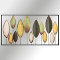 Decoratiune de perete, Bilgen -6, Metal, Grosime: 0,6 mm, Multicolor