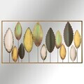 Decoratiune de perete, Bilgen -7, Metal, Grosime: 0,6 mm, Multicolor