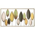 Decoratiune de perete, Bilgen -7, Metal, Grosime: 0,6 mm, Multicolor
