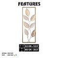Decoratiune de perete, Lindo, Metal, Grosime: 0,6 mm, Multicolor
