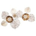 Decoratiune de perete, Sueno, Metal, Dimensiuni: 80 x 6 x 55 cm, Multicolor