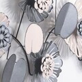 Decoratiune de perete, Belleza, Metal, Dimensiuni: 111 x 9 x 47 cm, Multicolor