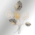 Decoratiune de perete, Nino, Metal, Dimensiuni: 75 x 2 x 110 cm, Multicolor