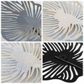 Decoratiune de perete, Nino, Metal, Dimensiuni: 75 x 2 x 110 cm, Multicolor