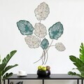 Decoratiune de perete, Nino, Metal, Dimensiuni: 75 x 2 x 110 cm, Multicolor
