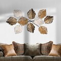 Decoratiune de perete, Casado, Metal, Dimensiuni: 117 x 2 x 57 cm, Multicolor